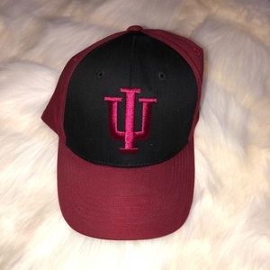 Unisex Indiana University Crimson and Black Hat